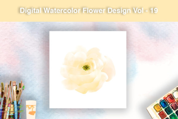 Download Digital Watercolor Flower Design - Premium Resources