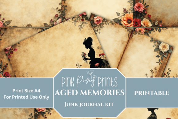 Download Vintage Ephemera Junk Journal Kit - Vintage ephemera Collection