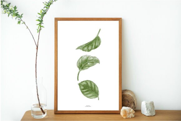 Download Green Leaves Print, Printable Art, Leaf - Printable art Collection