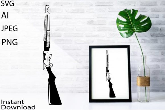 Download Weapon Svg/Jpg/Png/Ai/Shotgun Svg - Gun Collection