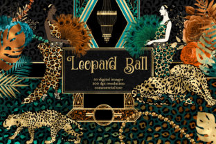 Download Leopard Ball Digital Scrapbook Kit - Scrapbook kit Collection