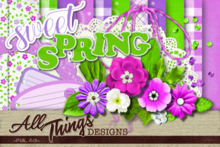 Download Sweet Spring Digital Scrapbook Kit - Scrapbook kit Collection